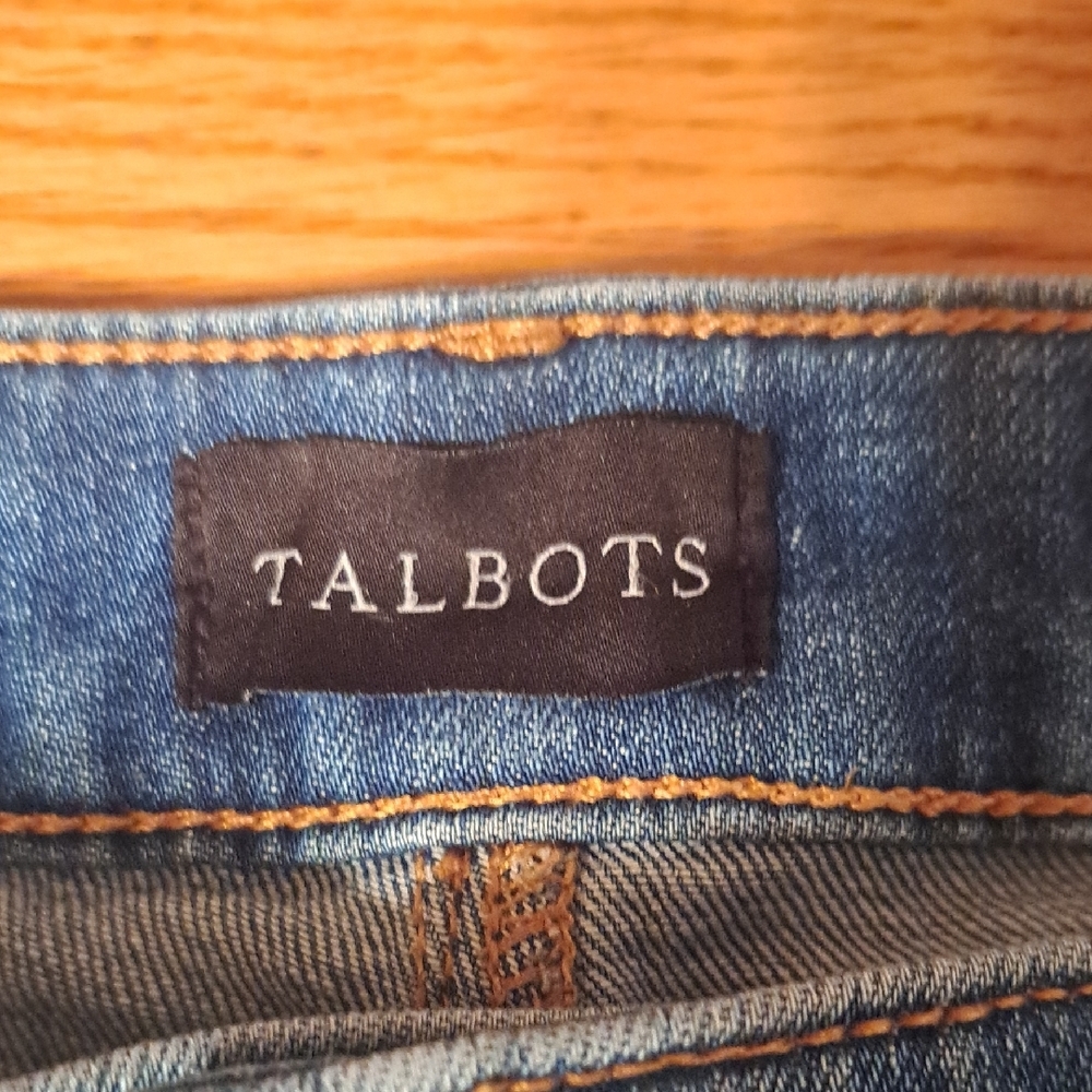 Talbots High Rise Blue Jeans - Picture 2 of 8